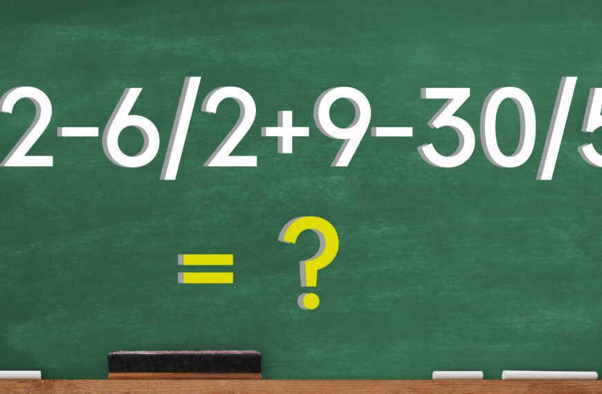 Indovinello matematico: metti alla prova il tuo QI in meno di 15 secondi con questa equazione maliziosa!