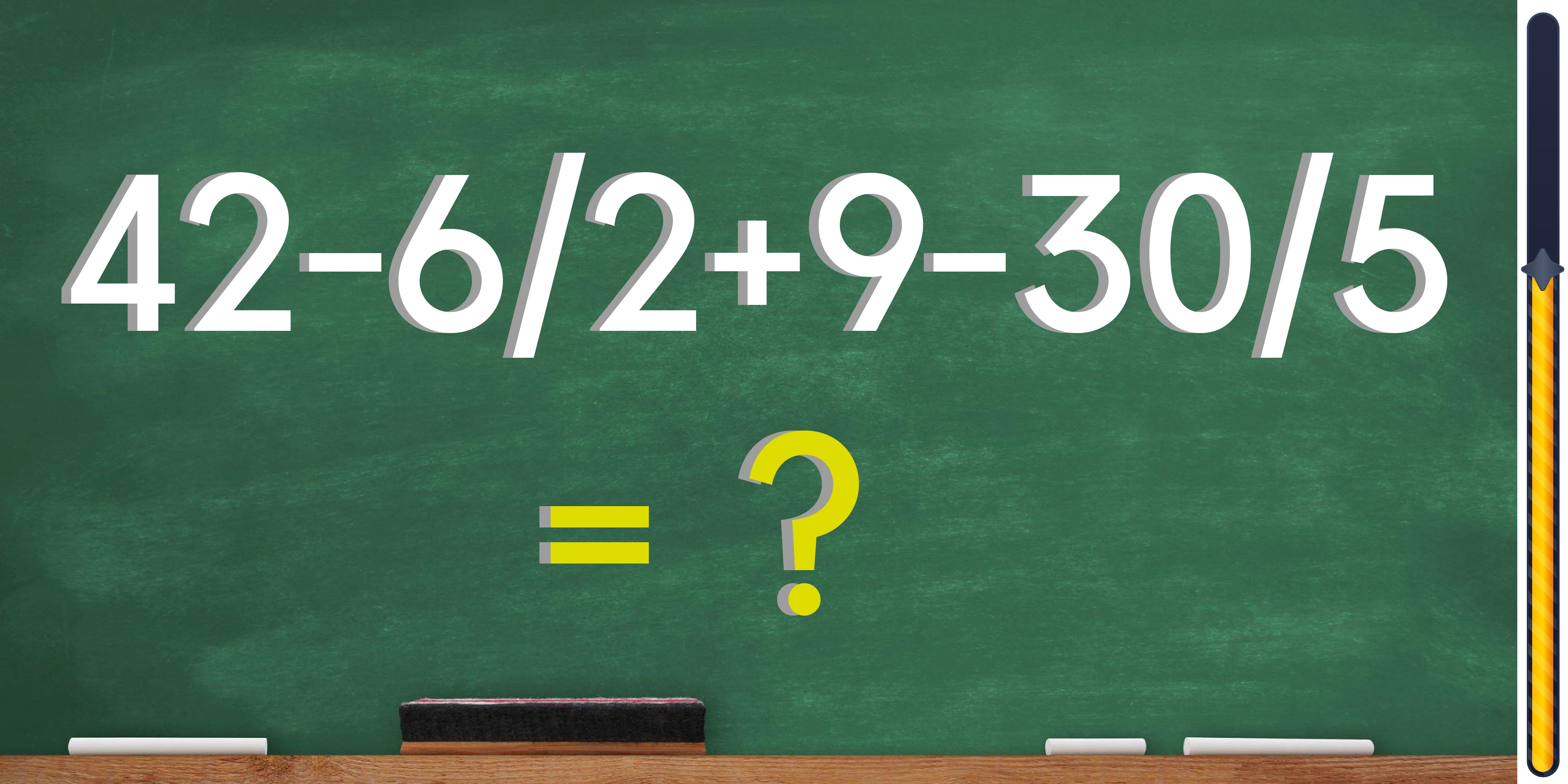 Indovinello matematico: metti alla prova il tuo QI in meno di 15 secondi con questa equazione maliziosa!